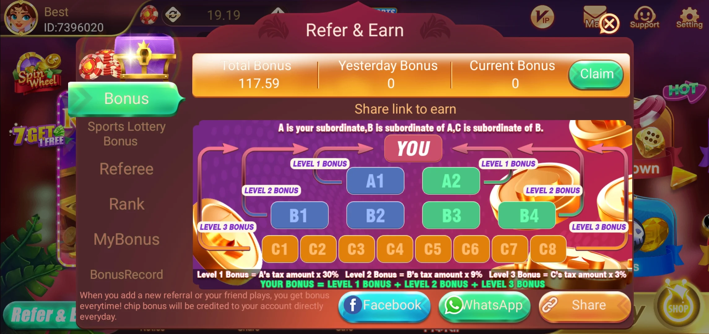 Rummy Best Refer Earn